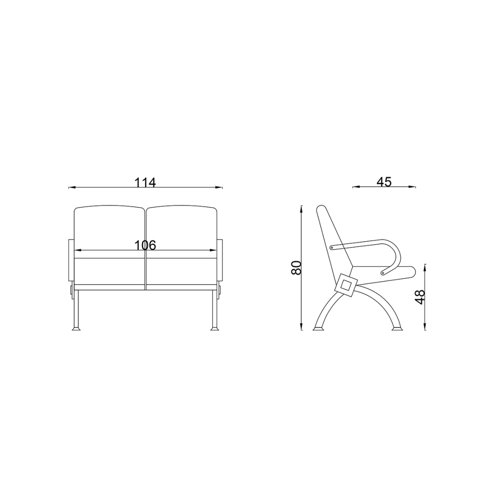 مبل مرجان راحتیران M102 - Thumbnail 1