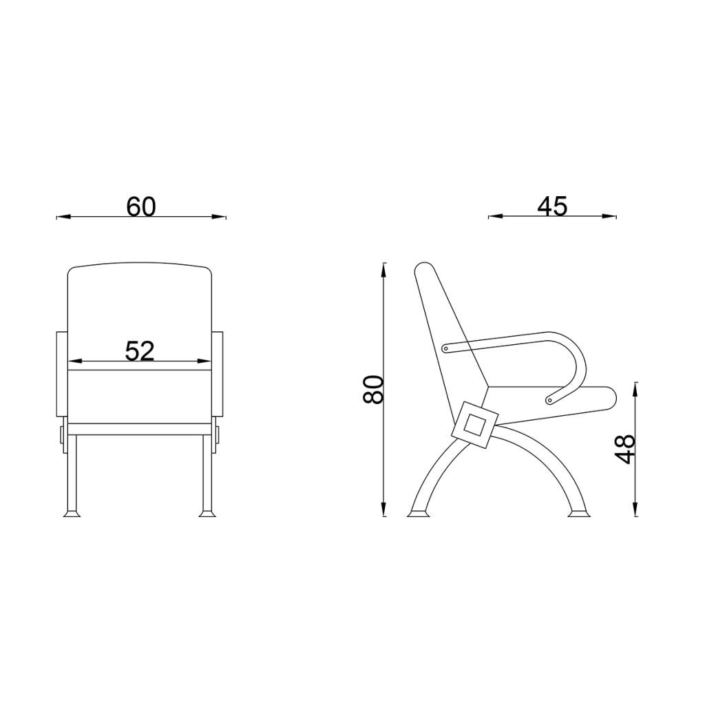مبل مرجان راحتیران M101 - Thumbnail 2