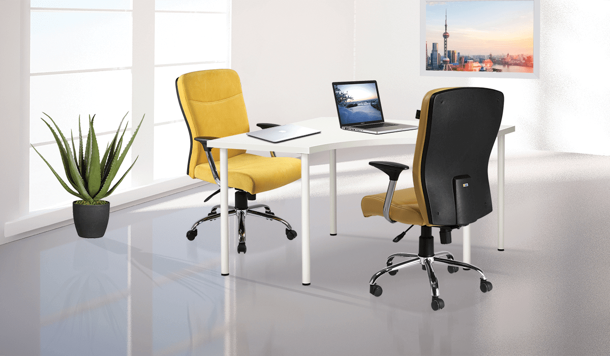 صندلی اداری کارمندی راحتیران مدل F 50 - Thumbnail 3