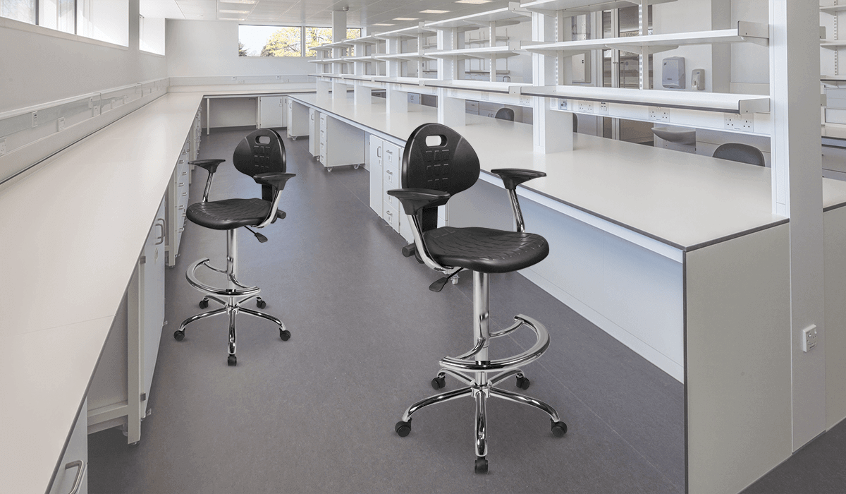 صندلی آزمایشگاهی راحتیران مدل A 416 - Thumbnail 2