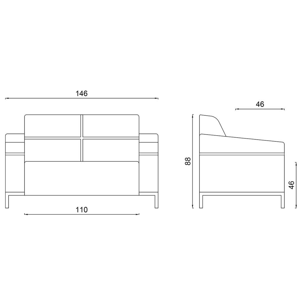 مبل دیپلمات راحتیران M413 - Thumbnail 4