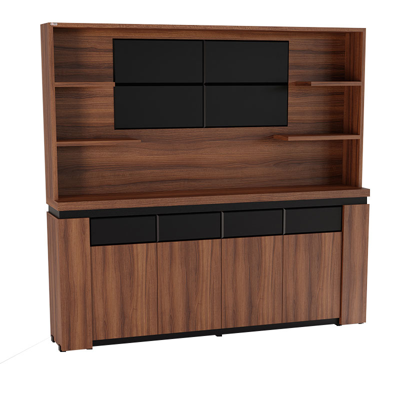 کتابخانه مدیریت سینما چوب مدل آژند