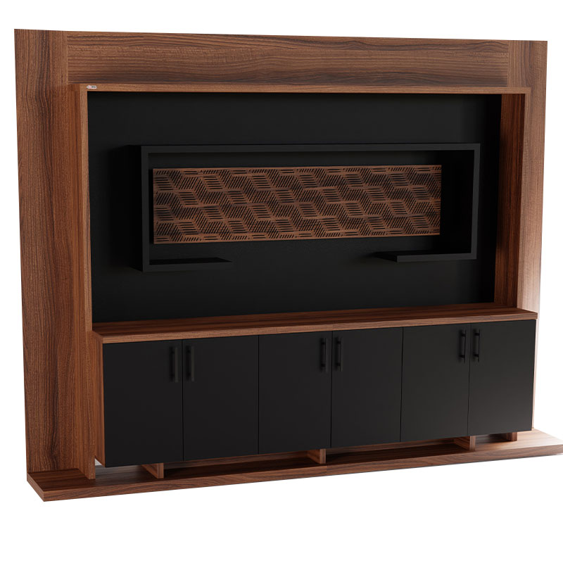 کتابخانه مدیریت سینما چوب مدل ژینورا