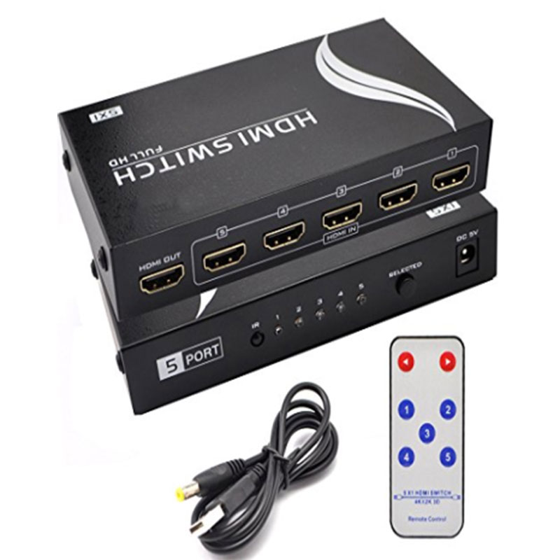 سوئیچر مدل HDMI سلکتور 5 WAY - Thumbnail 1
