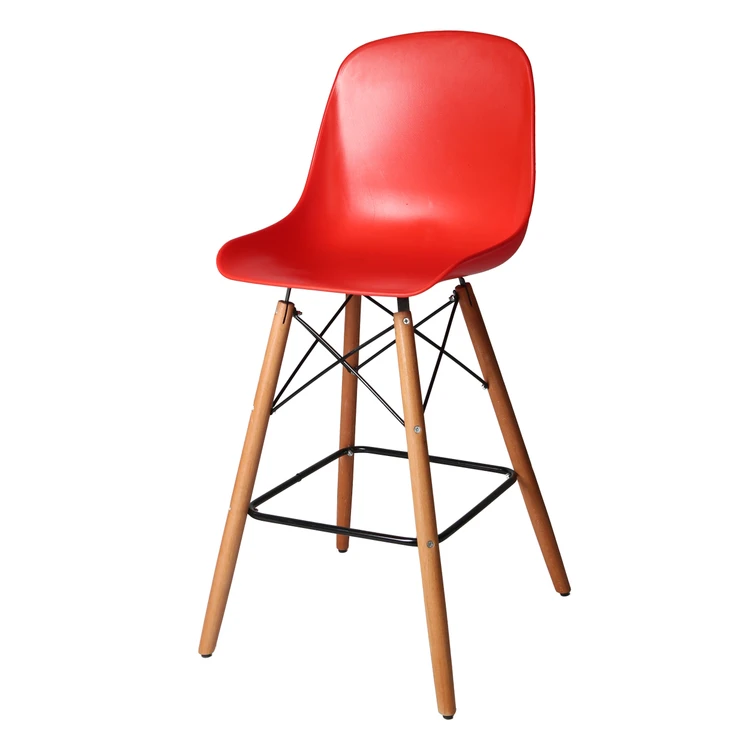 صندلی اپن مدل مایا فایبرگلاس پایه چوبی - Thumbnail 2