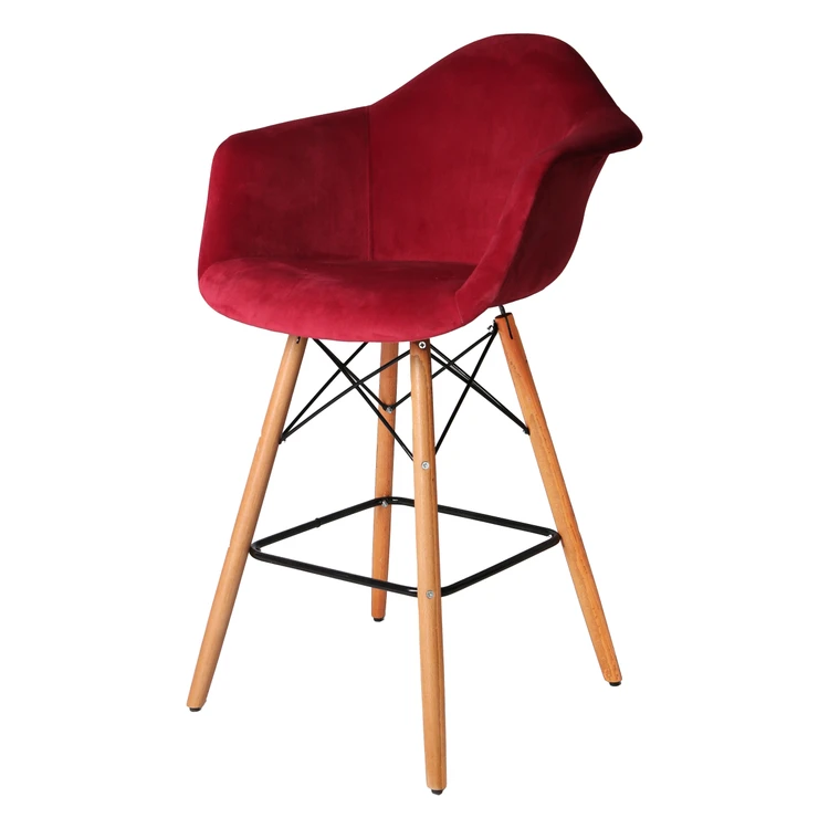 صندلی اپن مدل ایزی لمسه ای پایه چوبی - Thumbnail 5