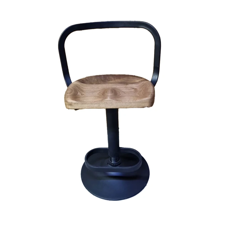 صندلی کانتر زیمر چوبی - Thumbnail 1