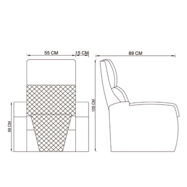 صندلی سینما خانگی مدل H-860 - Thumbnail 1