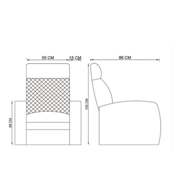 صندلی سینما خانگی مدل H-820 - Thumbnail 1