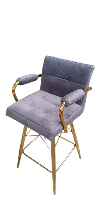 صندلی اپن کانتر دسته دار پایه ثابت - Main Image